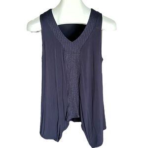 🎈Adrianna Papell asymmetrical hem tank top